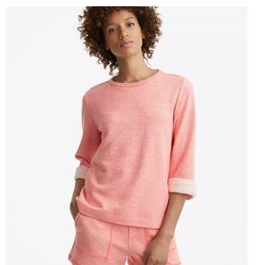 Lou & Grey Texture Terry Top, Size Large